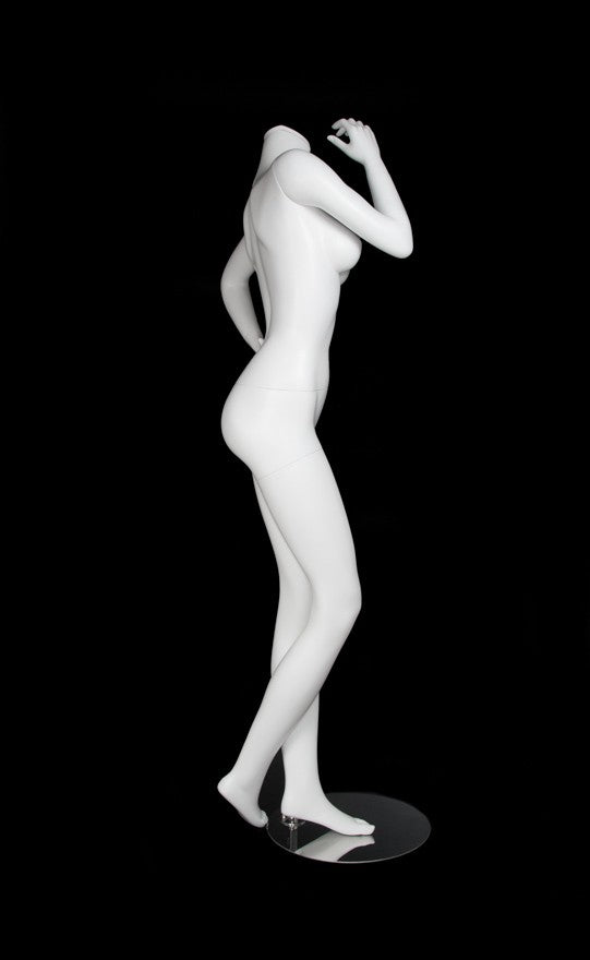 FEMALE FUN POSE3 W/ CAP - HEAD SOLD SEPARATE (MAF-FUN3/WHT)