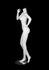 FEMALE FUN POSE3 W/ CAP - HEAD SOLD SEPARATE (MAF-FUN3/WHT)
