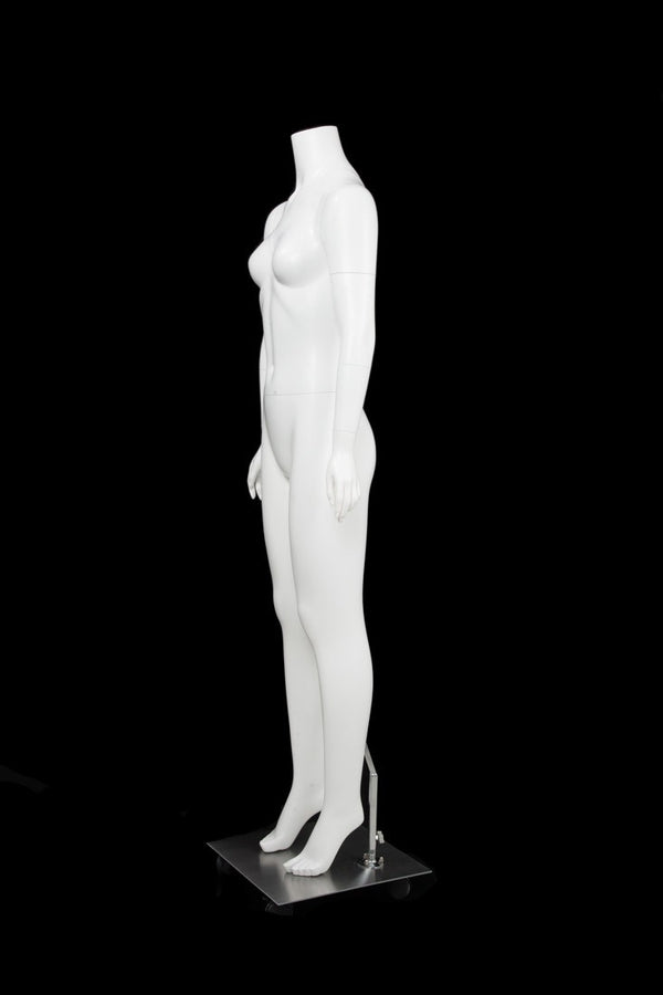 FEMALE FULL BODY GHOST MANNEQUIN (MAF-GHOSTFUL/WH)