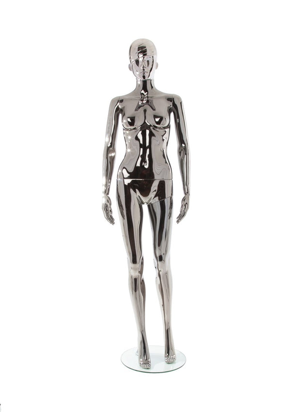 PLASTIC FEMALE MANNEQUIN (106) (MAF-P2-406/BLCH)