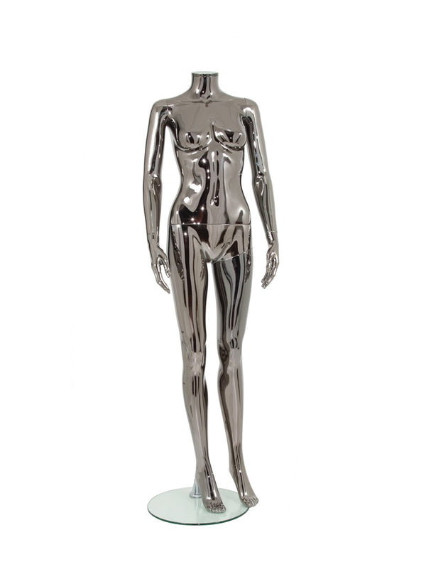 PLASTIC FEMALE MANNEQUIN (106) (MAF-P2-406/BLCH)