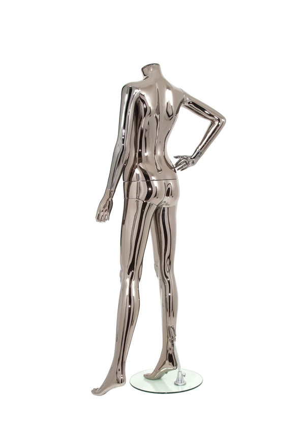 PLASTIC FEMALE MANNEQUIN (117) (MAF-P2-417/BLCH)