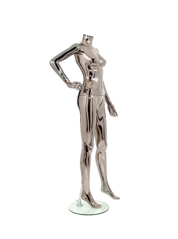 PLASTIC FEMALE MANNEQUIN (117) (MAF-P2-417/BLCH)