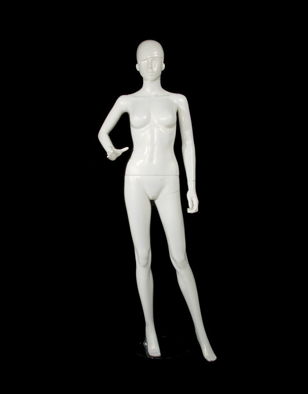 PLASTIC FEMALE MANNEQUIN (MAF-P2-417)