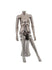 PLASTIC SITTING FEMALE MANNEQUIN (120) (MAF-P2-420/BLCH)