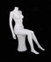 PLASTIC SITTING FEMALE MANNEQUIN (120) (MAF-P2-420)
