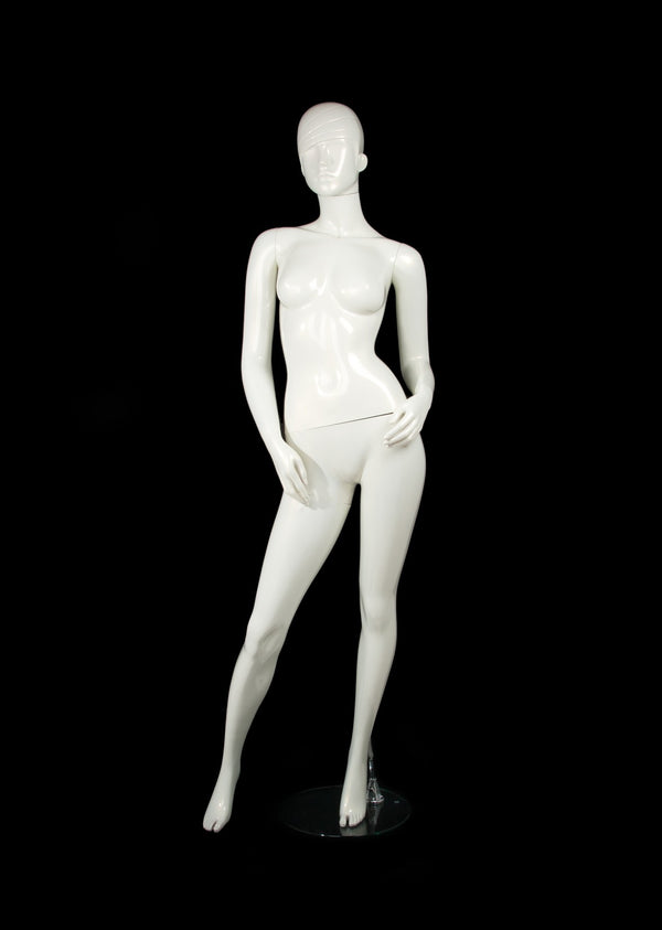 PLASTIC FEMALE MANNEQUIN (421) (MAF-P2-421)