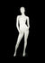PLASTIC FEMALE MANNEQUIN (421) (MAF-P2-421)