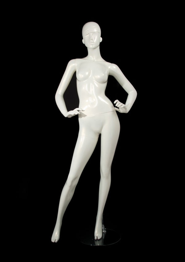 PLASTIC FEMALE MANNEQUIN (425) (MAF-P2-425)
