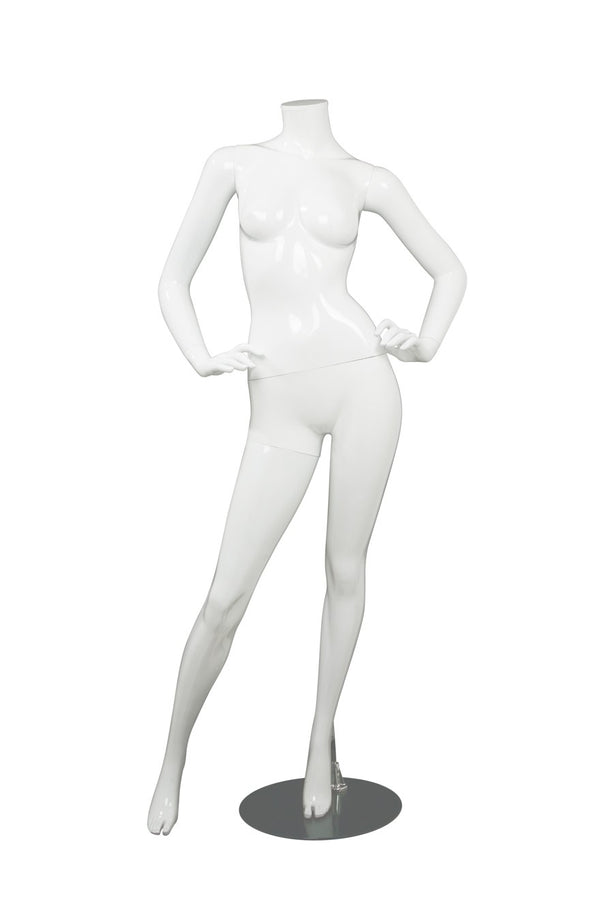 PLASTIC FEMALE MANNEQUIN (425) (MAF-P2-425)