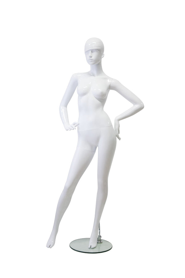 PLASTIC FEMALE MANNEQUIN (427) (MAF-P2-427)