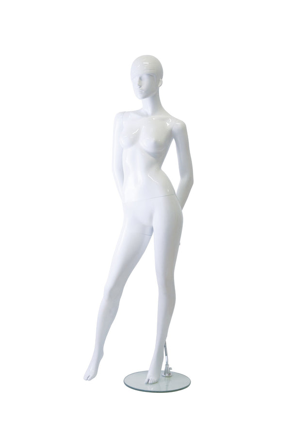 PLASTIC FEMALE MANNEQUIN (428) (MAF-P2-428)