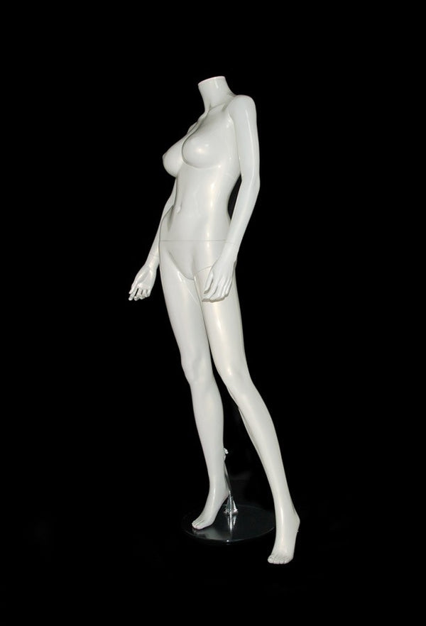 PLASTIC FEMALE BIG BREAST MANNEQUIN (STYLE B401) (MAF-P2-B401)