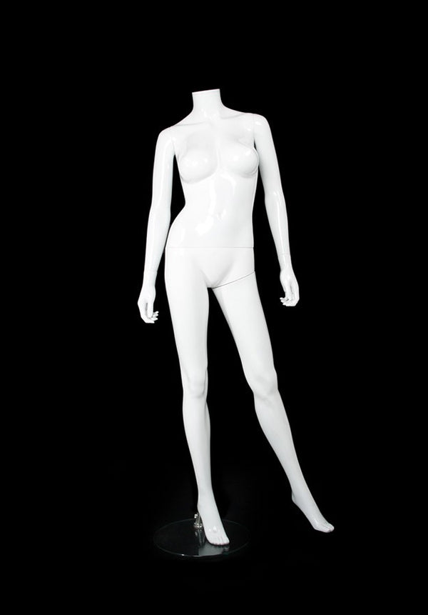 PLASTIC FEMALE BIG BREAST MANNEQUIN (STYLE B401) (MAF-P2-B401)