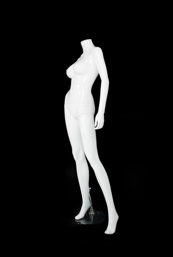 PLASTIC FEMALE BIG BREAST MANNEQUIN (STYLE B401) (MAF-P2-B401)