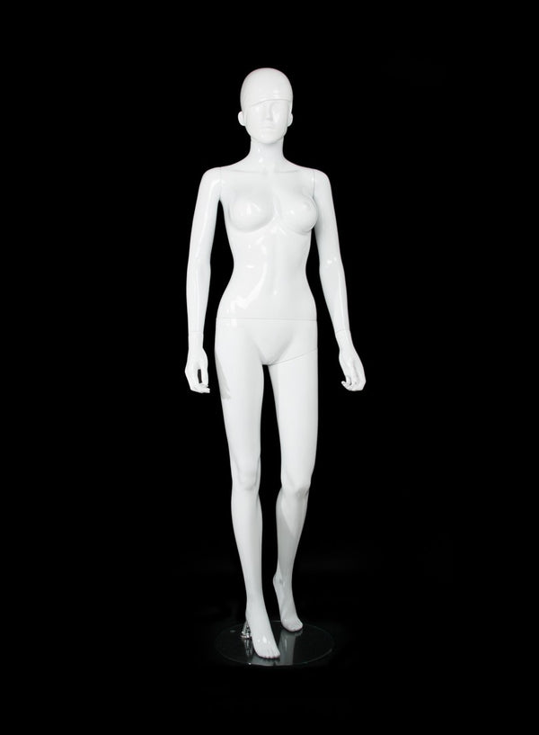 PLASTIC FEMALE BIG BREAST MANNEQUIN (STYLE B402) (MAF-P2-B402)