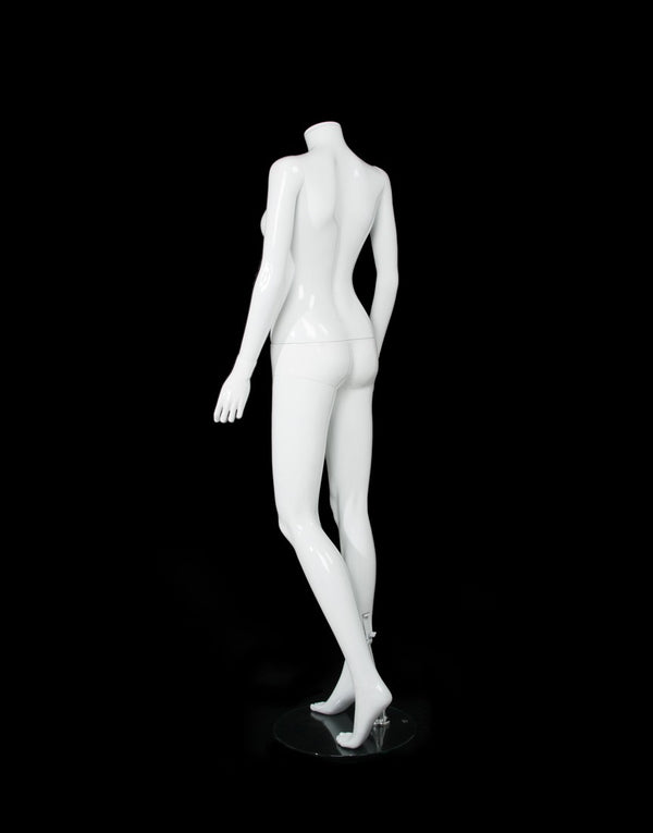 PLASTIC FEMALE BIG BREAST MANNEQUIN (STYLE B402) (MAF-P2-B402)