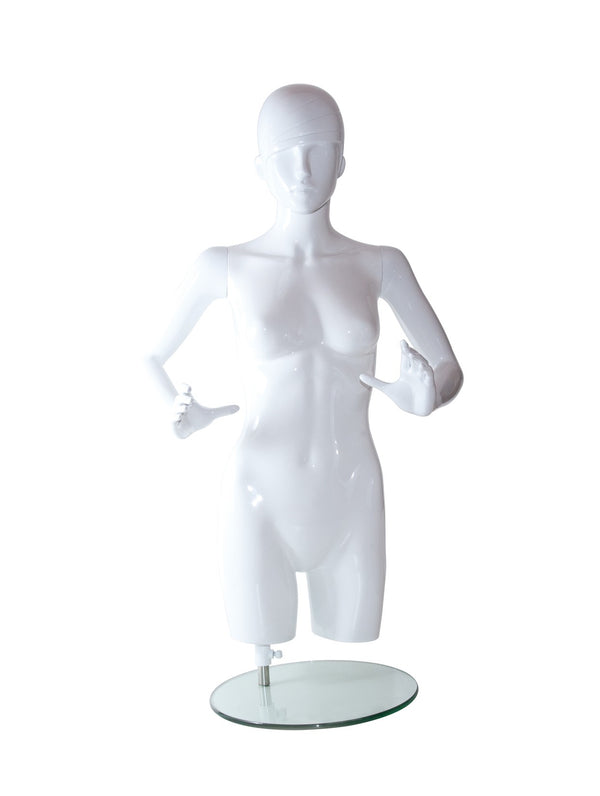 3/4 FEMALE PP. TORSO W/ ARMS (SD2A)E (MAF-P4-SD2A)