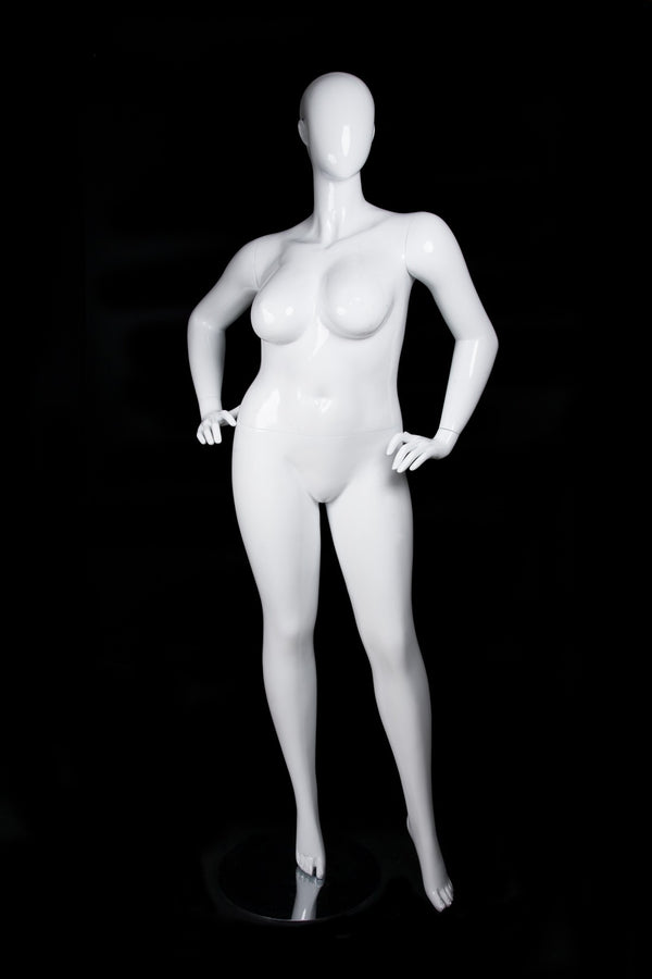 PLUS SIZE MANNEQUINS HEAD 16 EGG (EGG16) (MAF-PL2-EGG16)