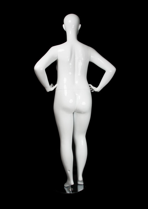 PLUS SIZE 16 EGG HEAD MANNEQUIN(EGG2) (MAF-PL2-EGG2)