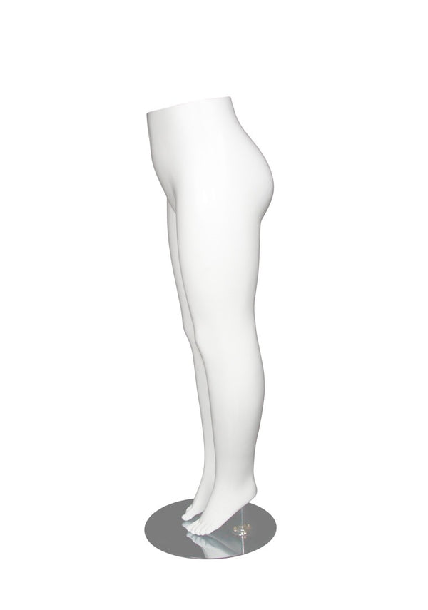 PLUS SIZE LEGS MANNEQUIN (MAF-PL5-LEG/WHT)