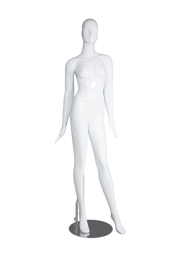 FEMININE FACELESS FEMALE MANNEQUIN (MAF-S2-217)