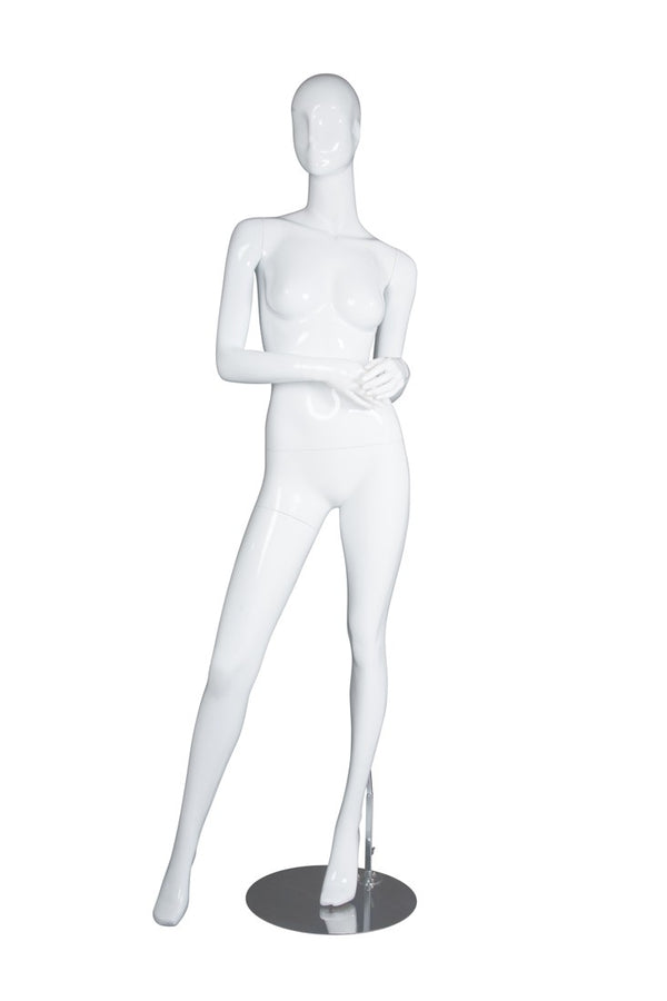 FEMININE FACELESS FEMALE MANNEQUIN (MAF-S2-218)