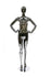 ALIEN FACELESS FEMALE MANNEQUIN (316), BLACK CHROME (MAF-S2-316/BCR)