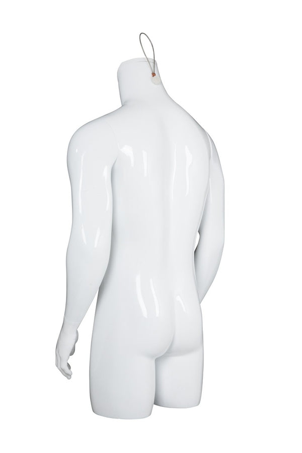 3/4 MALE W/ARMS MANNEQUINS (MAM-A4-3403/SWHT)