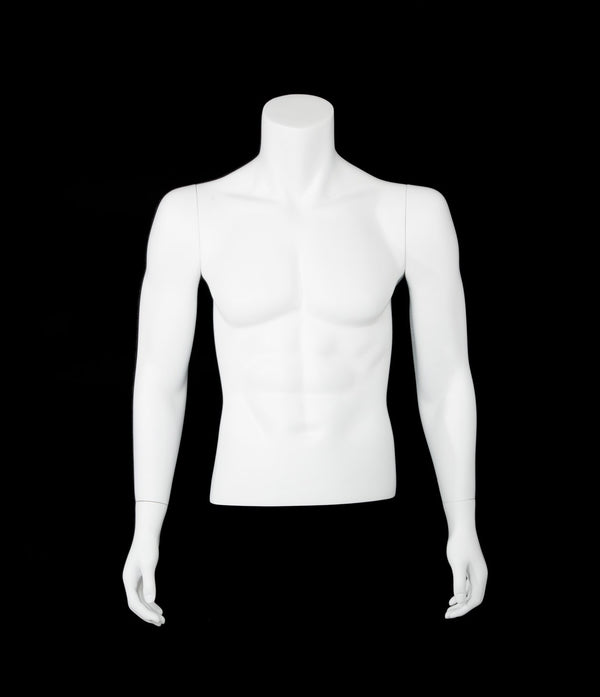 1/2 MALE W/ARMS  MANNEQUINS (MAM-A4-3407)