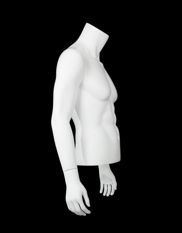 1/2 MALE W/ARMS  MANNEQUINS (MAM-A4-3407)