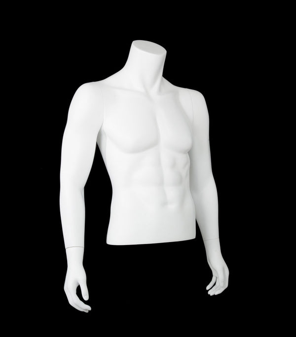 1/2 MALE W/ARMS  MANNEQUINS (MAM-A4-3407)