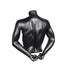 MALE 1/2 MUSCULAR TORSO W/ARMS (MAM-A4-3505/BLK)