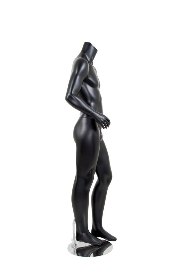 MALE BODY POSE2 W/ CAP - HEAD SOLD SEPARATELY (MAM-BODY2/BLK)