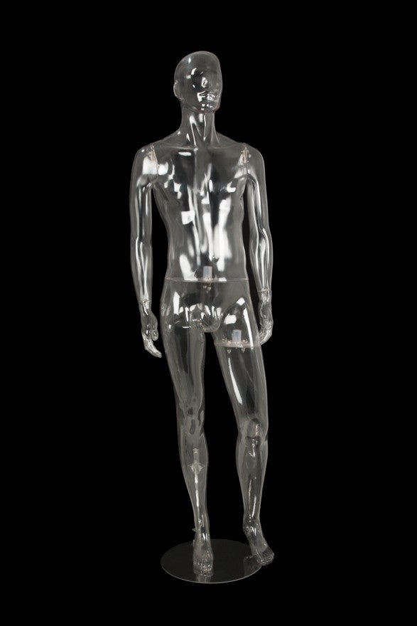 MALE CLEAR MANNEQUIN (MAM-CL2-100-A)