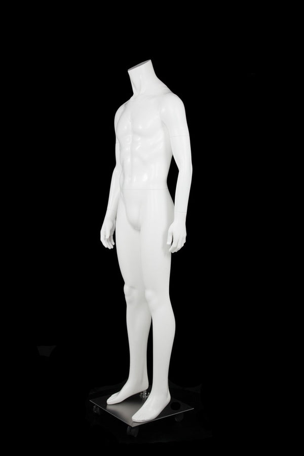 MALE FULL BODY GHOST MANNEQUIN (MAM-GHOSTFUL/WH)