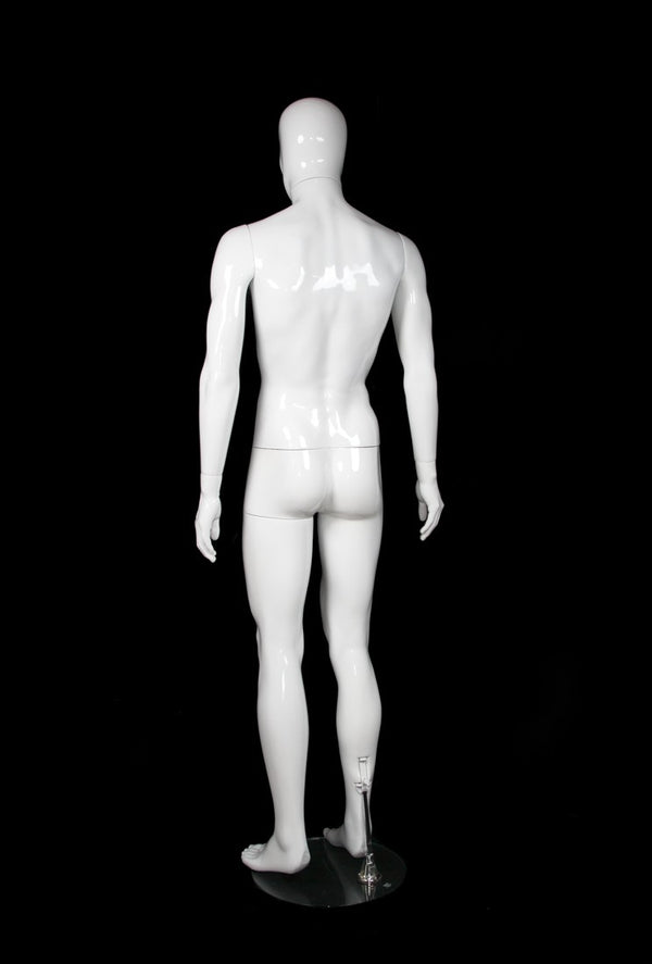 PLASTIC ABSTRACT MALE MANNEQUIN (MAM-P2-DON1)