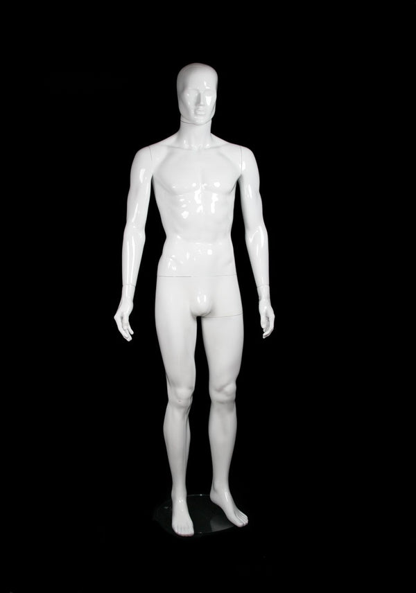 PLASTIC ABSTRACT MALE MANNEQUIN (MAM-P2-DON1)