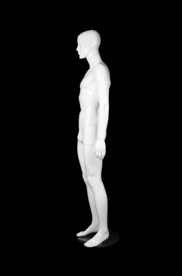 PLASTIC ABSTRACT MALE MANNEQUIN (MAM-P2-DON1)