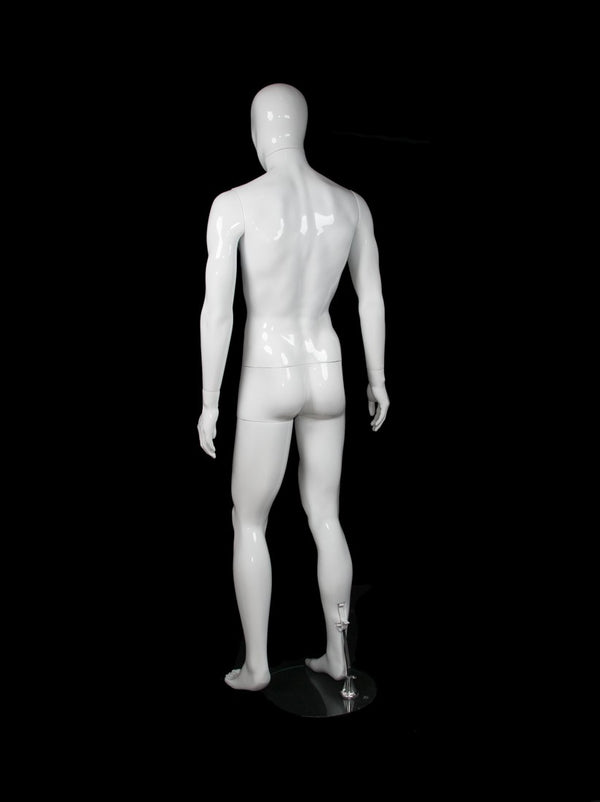 PLASTIC ABSTRACT MALE MANNEQUIN (MAM-P2-DON2)