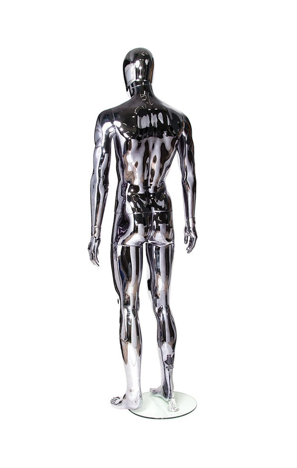 PLASTIC MALE EGG HEAD MANNEQUIN (MAM-P2-EH1/CR)