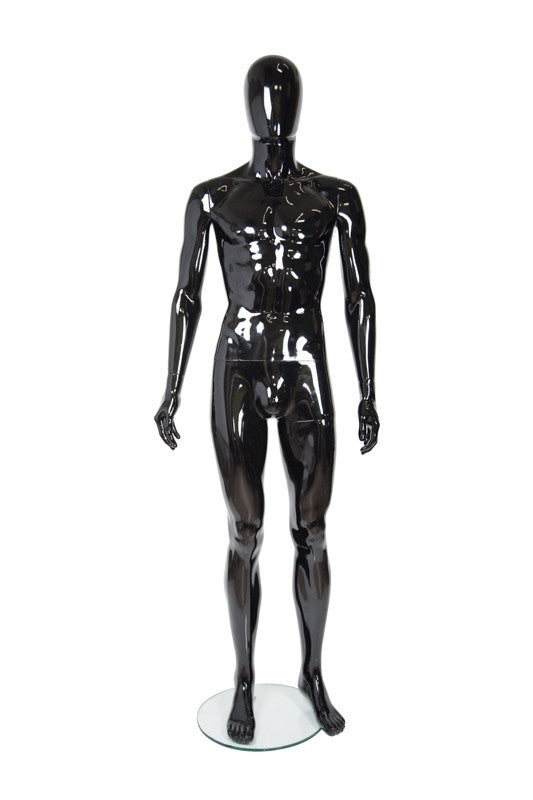 PLASTIC MALE EGG HEAD MANNEQUIN (MAM-P2-EH1)