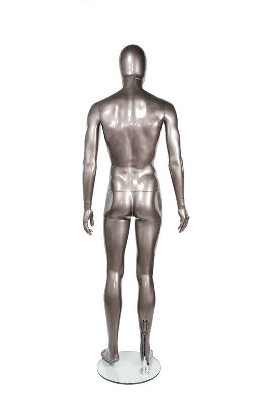 PLASTIC MALE EGG HEAD MANNEQUIN (MAM-P2-EH1)