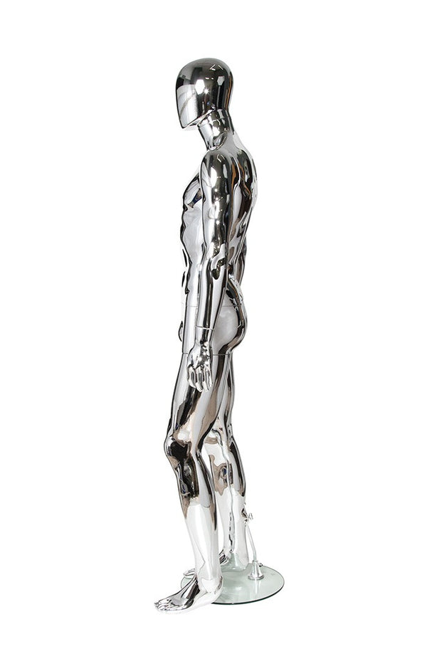 PLASTIC MALE EGG HEAD MANNEQUIN (MAM-P2-EH2/CR)