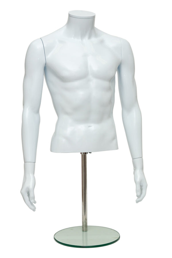 PP. 1/2 MALE TORSO W/ARMS, W/ CAP (SMT1)  (MAM-P4-SMT1)