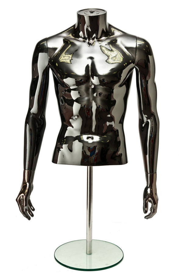 PP. 1/2 MALE TORSO W/ARMS, W/ CAP (SMT1)  (MAM-P4-SMT1)