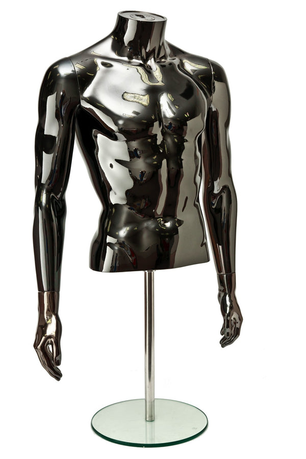 PP. 1/2 MALE TORSO W/ARMS, W/ CAP (SMT1)  (MAM-P4-SMT1)