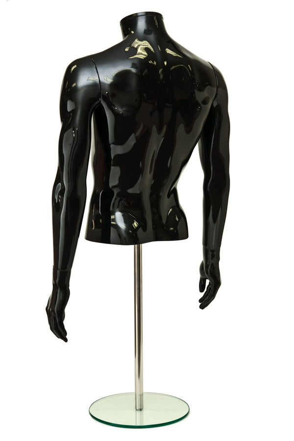 PP. 1/2 MALE TORSO W/ARMS, W/ CAP (SMT1)  (MAM-P4-SMT1)