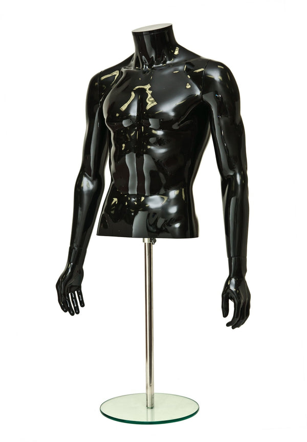 PP. 1/2 MALE TORSO W/ARMS, W/ CAP (SMT1)  (MAM-P4-SMT1)