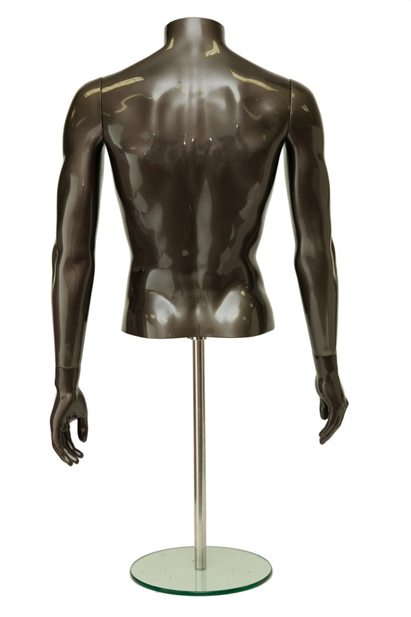 PP. 1/2 MALE TORSO W/ARMS, W/ CAP (SMT1)  (MAM-P4-SMT1)